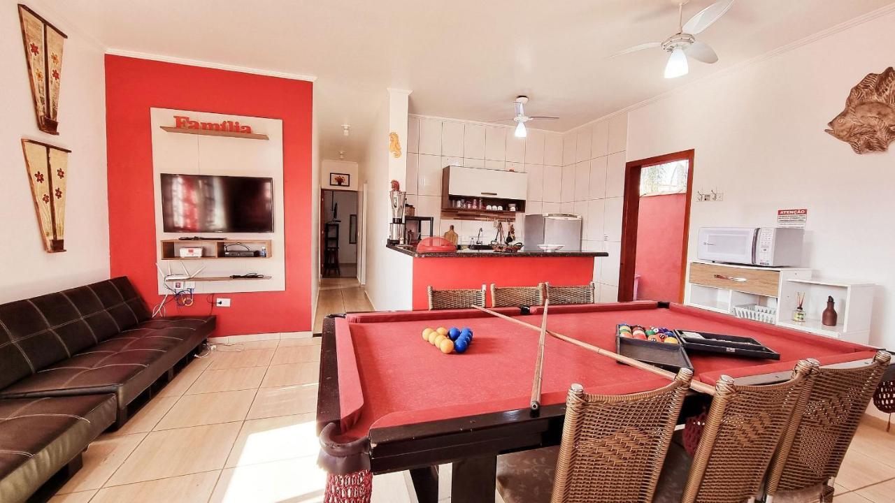 Piscina, Varanda Gourmet, Bilhar, Wi-Fi, Smart Tv Villa Itanhaem Bagian luar foto